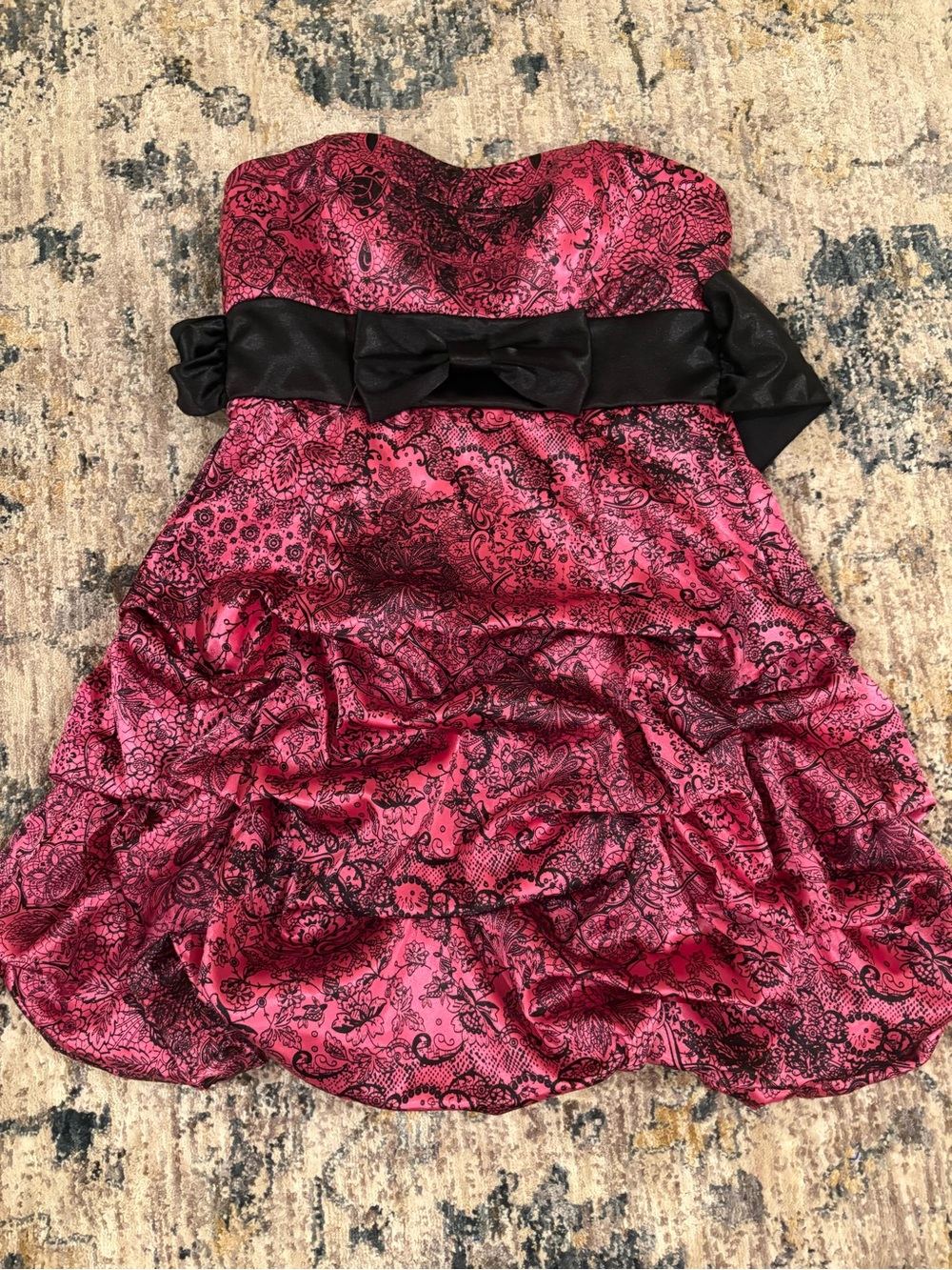 Vintage Y2K Ruby Rox Size Juniors 9 goth babydoll dress